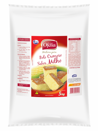 MISTURA PARA BOLO DE MILHO CREMOSO 5KG PLÁSTICO